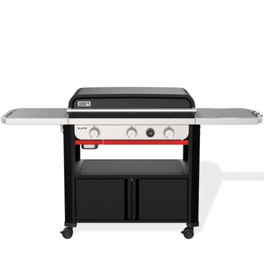 Weber® SLATE™ Plancha mit großer, porzellanemaillierte Antihaft-Grillfläche